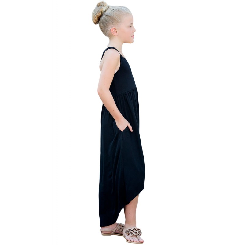 Black Happy Together Kid Dress