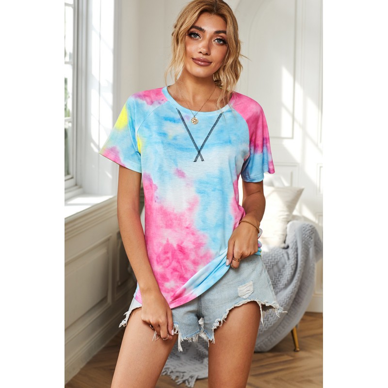 Multicolor Dip Dye T-Shirt