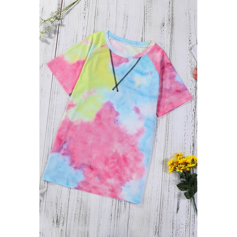 Multicolor Dip Dye T-Shirt