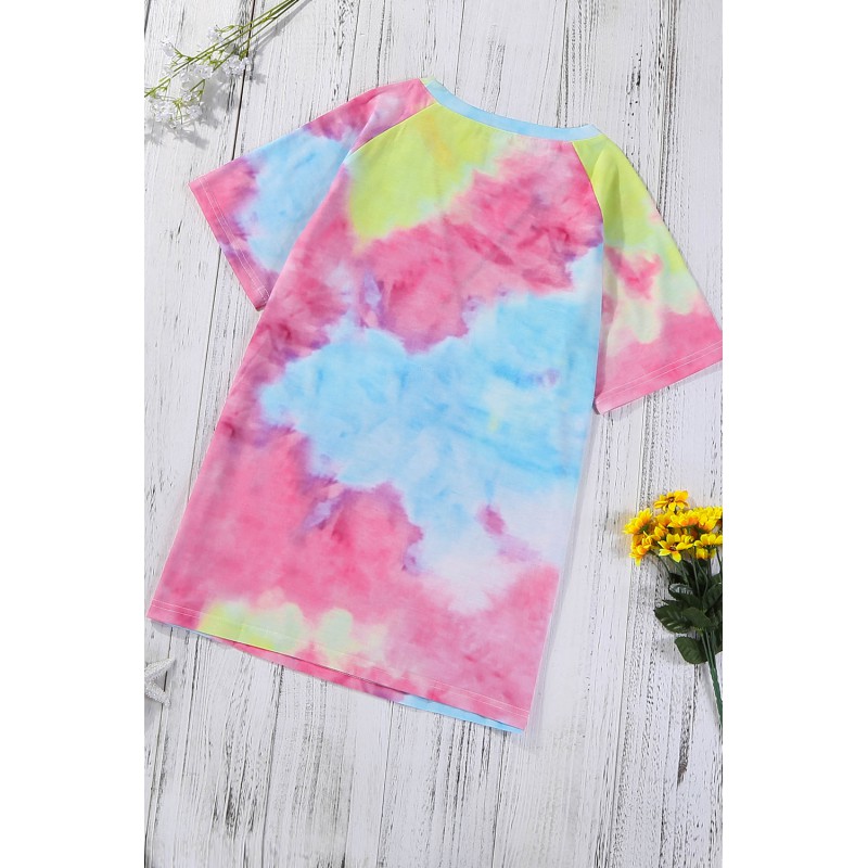 Multicolor Dip Dye T-Shirt